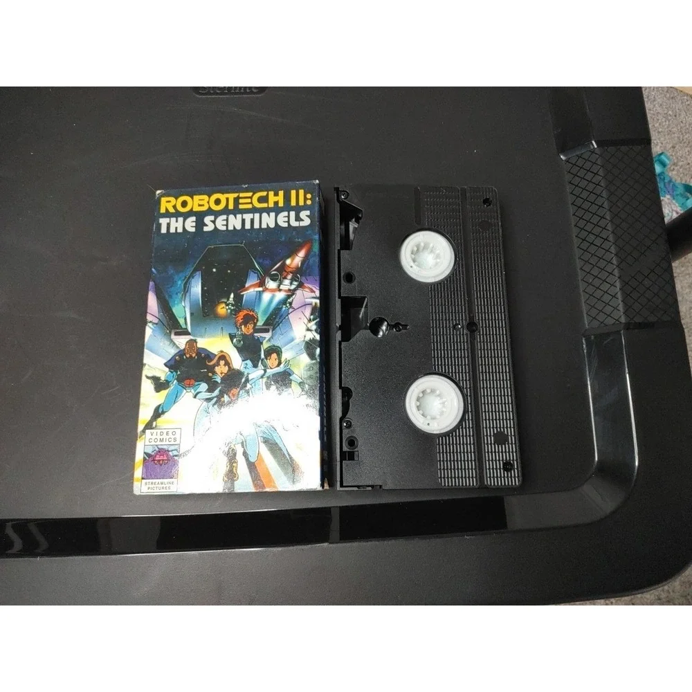 Robotech II: The Sentinels (VHS, 1986) Streamline Pictures Video Comics